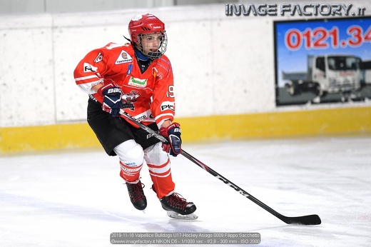 2019-11-16 Valpellice Bulldogs U17-Hockey Asiago 0009 Filippo Sacchetto